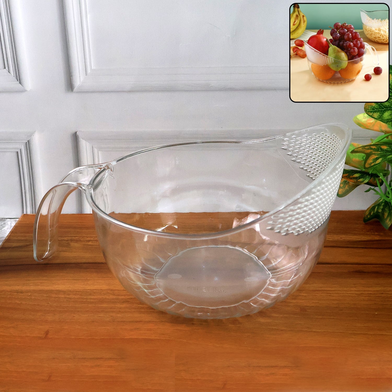 Transparent Multi-Use Plastic Bowl Transparent Multi-Use Plastic Bowl